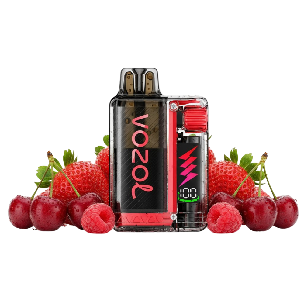 Vozol Vista Plug Starter Kit – Strawberry Raspberry Cherry 20 mg
